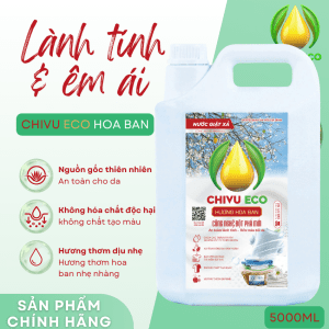 NƯỚC GIẶT CHIVU ECO HOA BAN - 5L