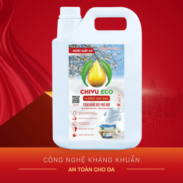 NƯỚC GIẶT CHIVU ECO HOA BAN - 5L - Ảnh 6