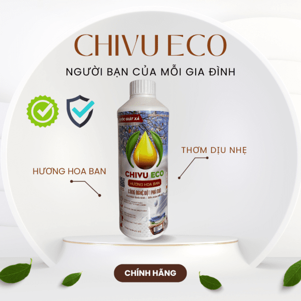 NƯỚC GIẶT CHIVU ECO HOA BAN - 1L - Ảnh 6